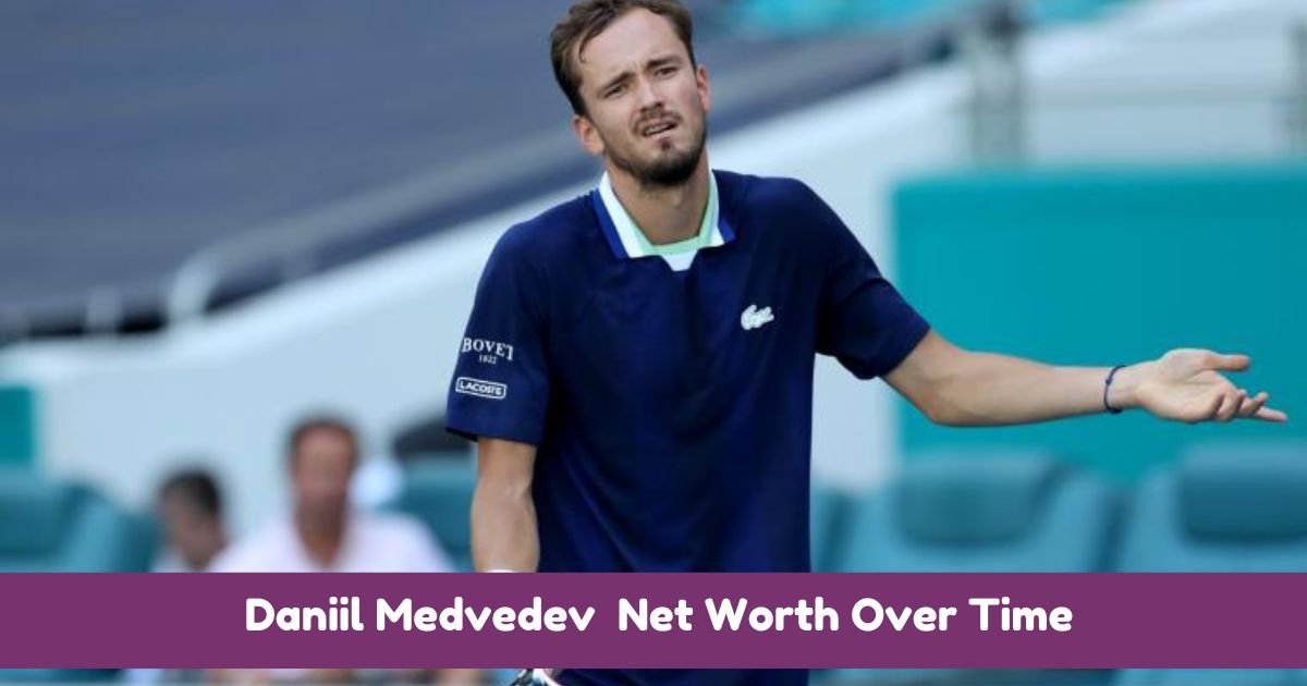  Daniil Medvedev Net Worth Over Time